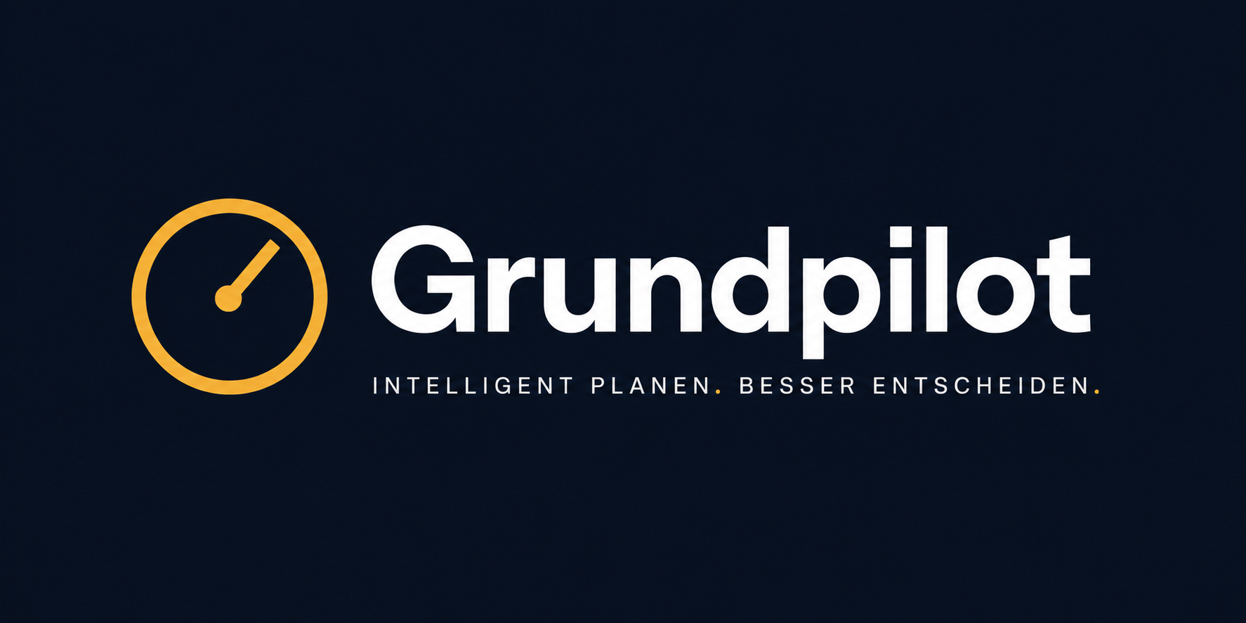 Grundpilot — Intelligent planen. Besser entscheiden.